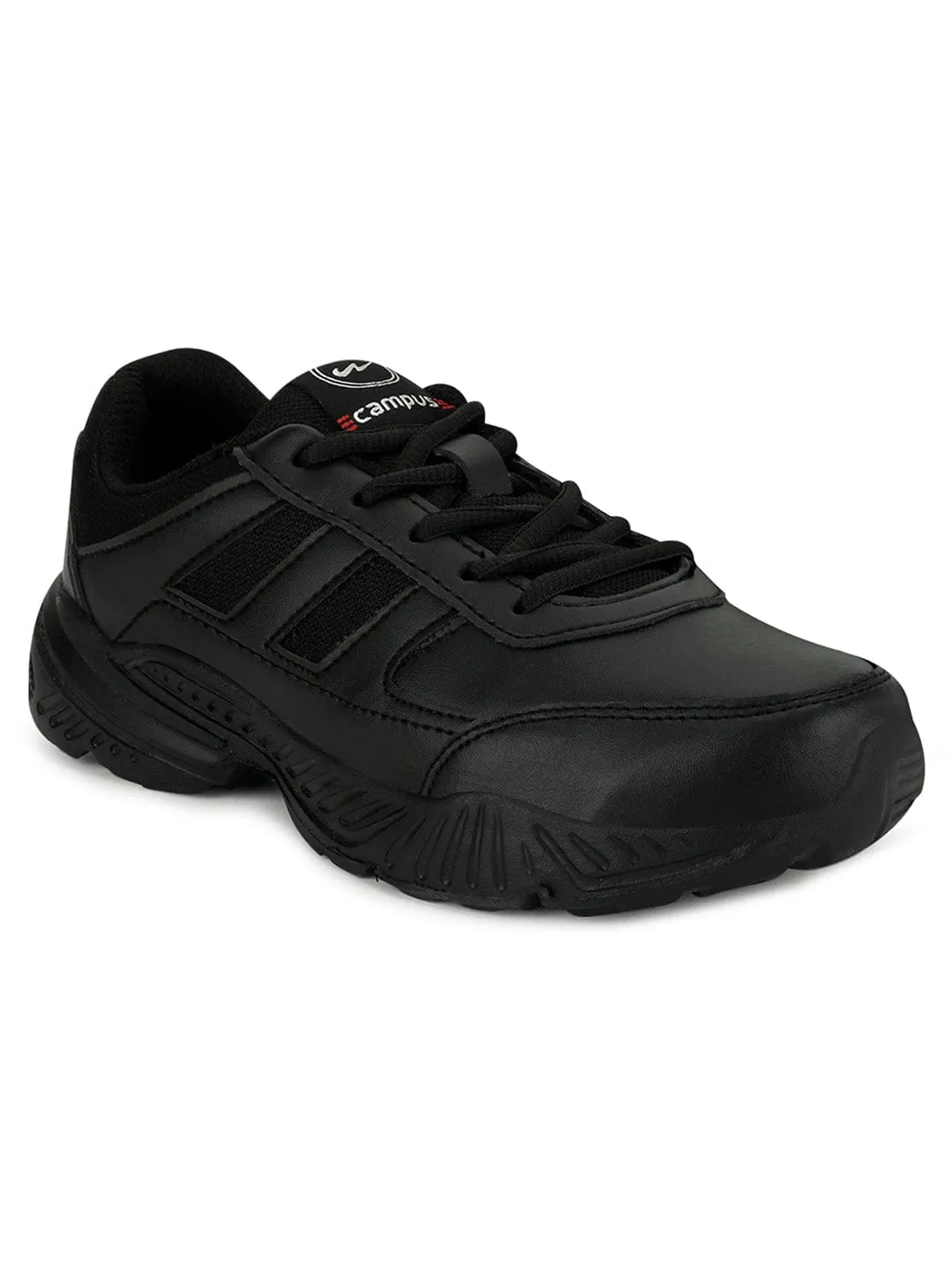 BINGO-151S Black Men's School Shoes