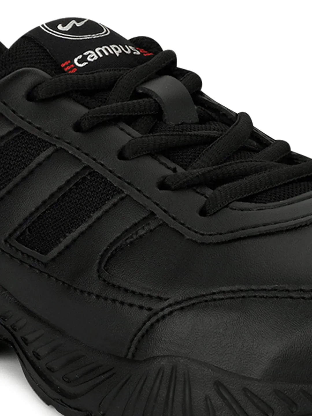 BINGO-151S Black Men's School Shoes