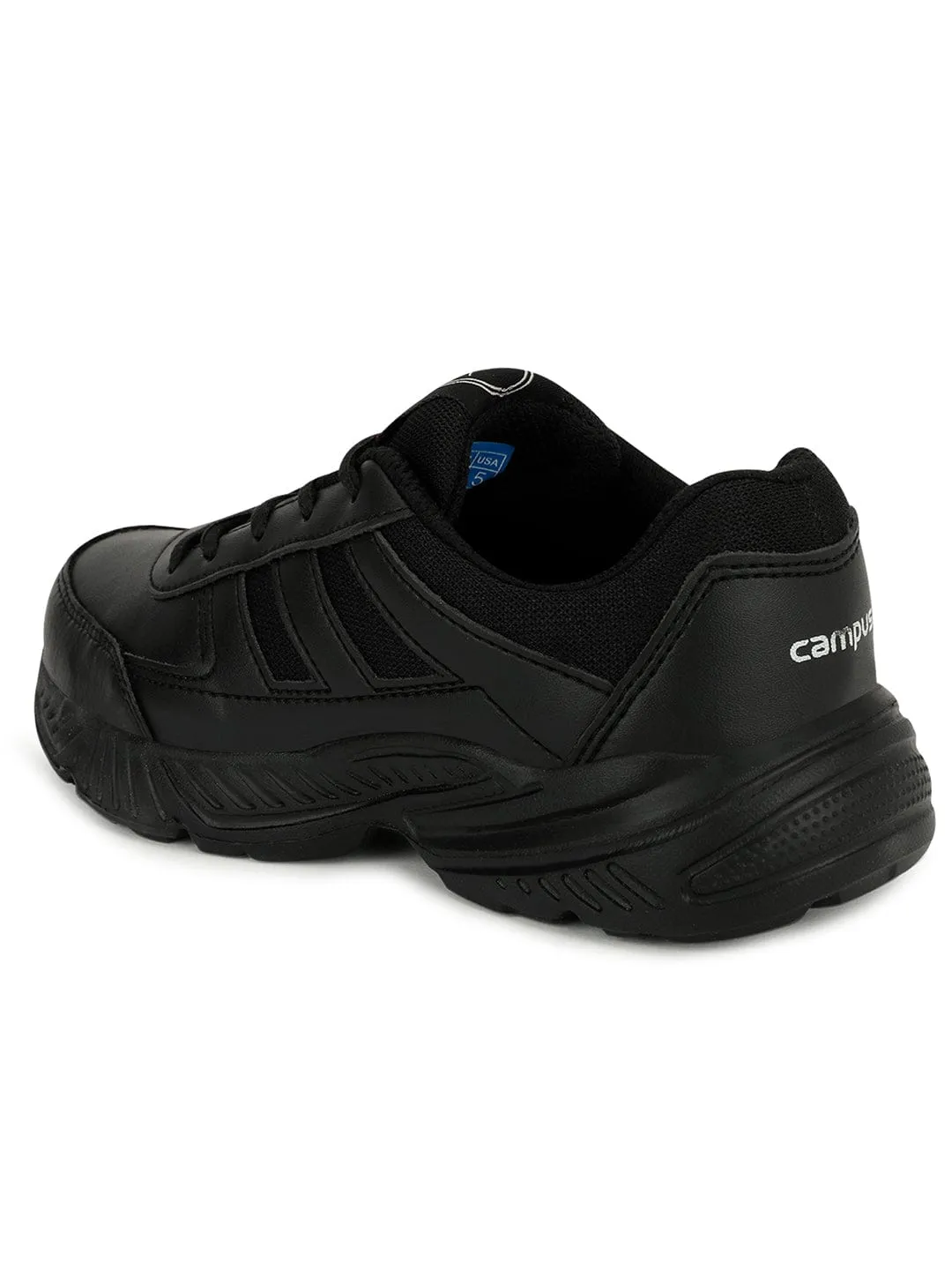 BINGO-151S Black Men's School Shoes