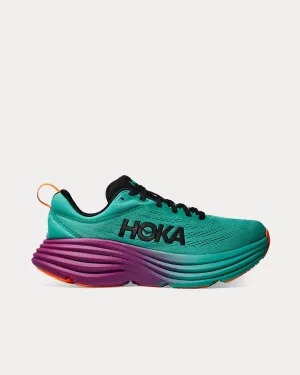 Bondi 8 Electric Aqua / Black Running Shoes