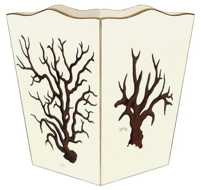 Branching Coral Decoupage Bath Sets