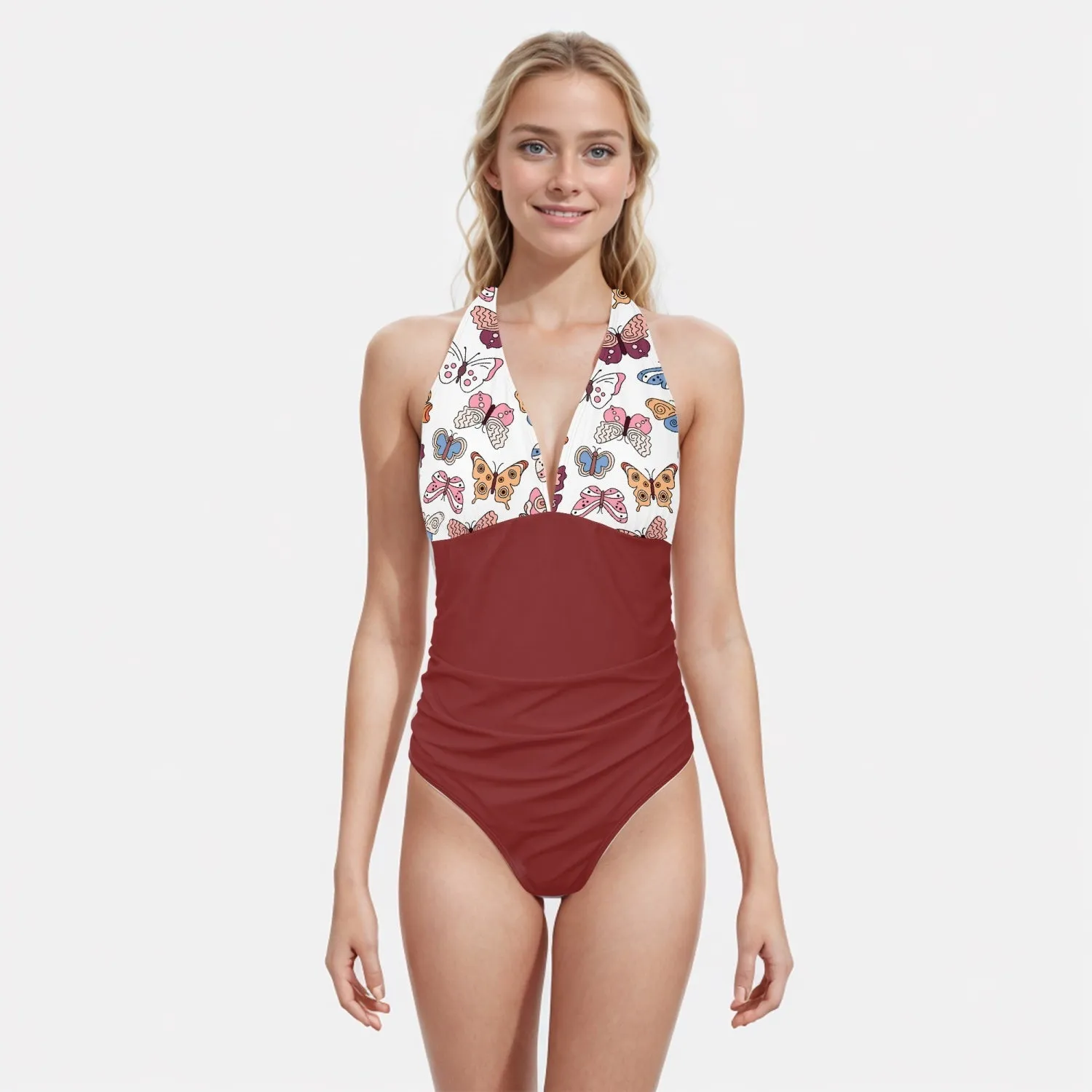 Butterfly Bliss |Women's One-Piece Swimsuit