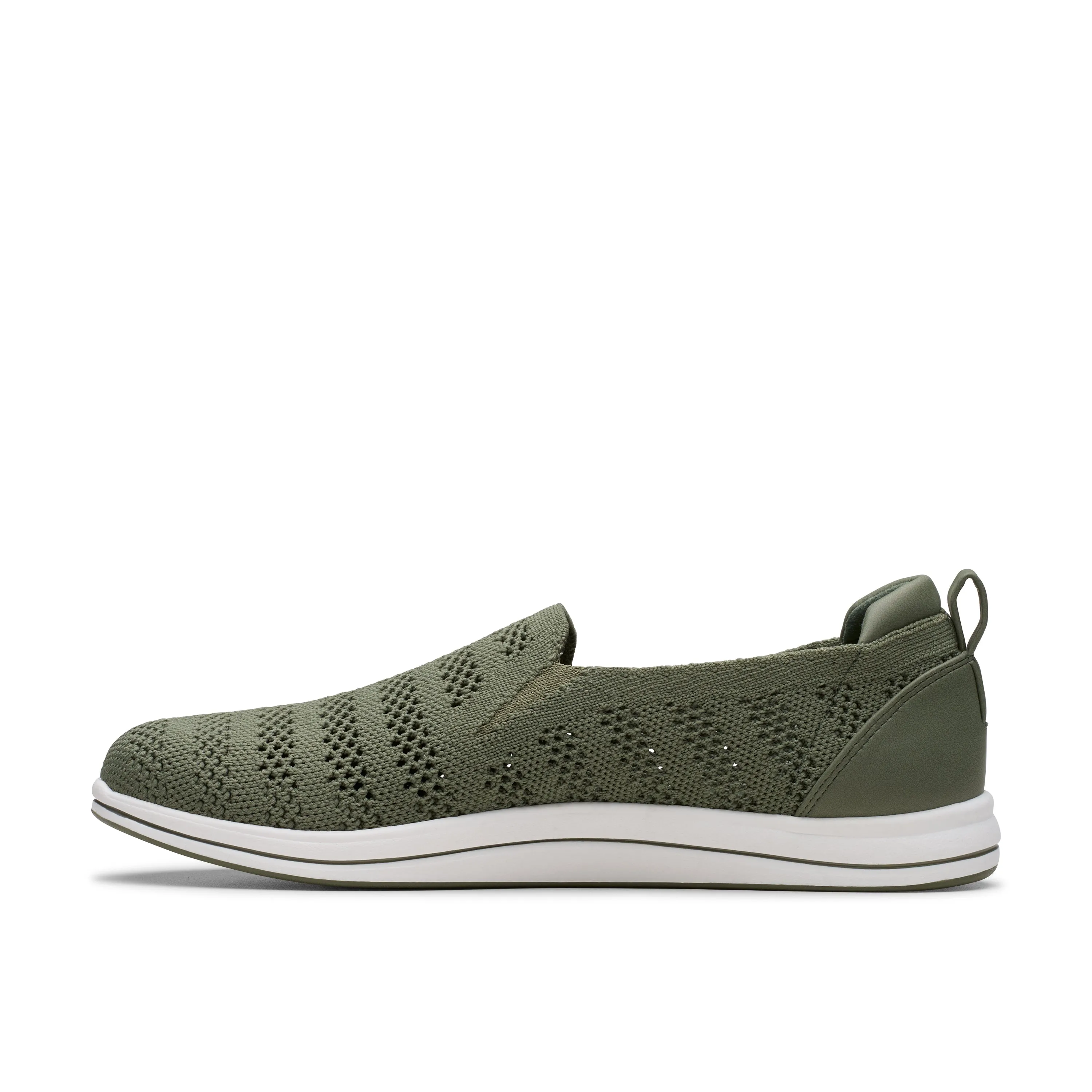 Clarks Women's Breezey Izzy Open Air Shoe - Olive