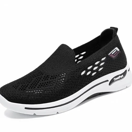 cloth shoes single shoes hiking shoes womens casual and breathable shoes for middle-aged and elderly mothers
