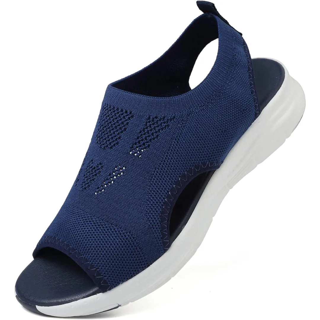 Comfyfleek Arch Support Backstrap Wide Width Sport Sandals