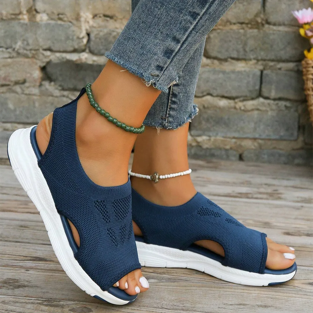 Comfyfleek Arch Support Backstrap Wide Width Sport Sandals