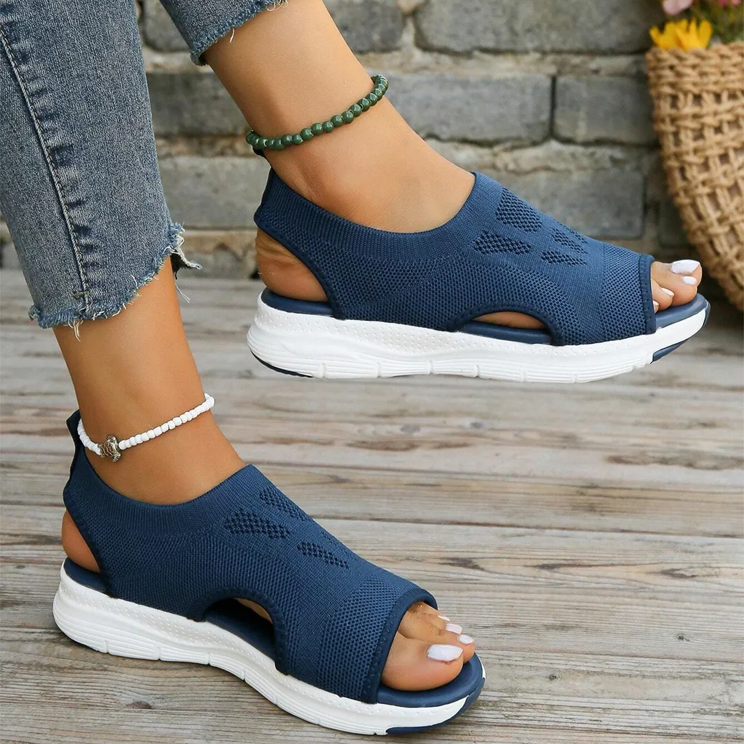Comfyfleek Arch Support Backstrap Wide Width Sport Sandals