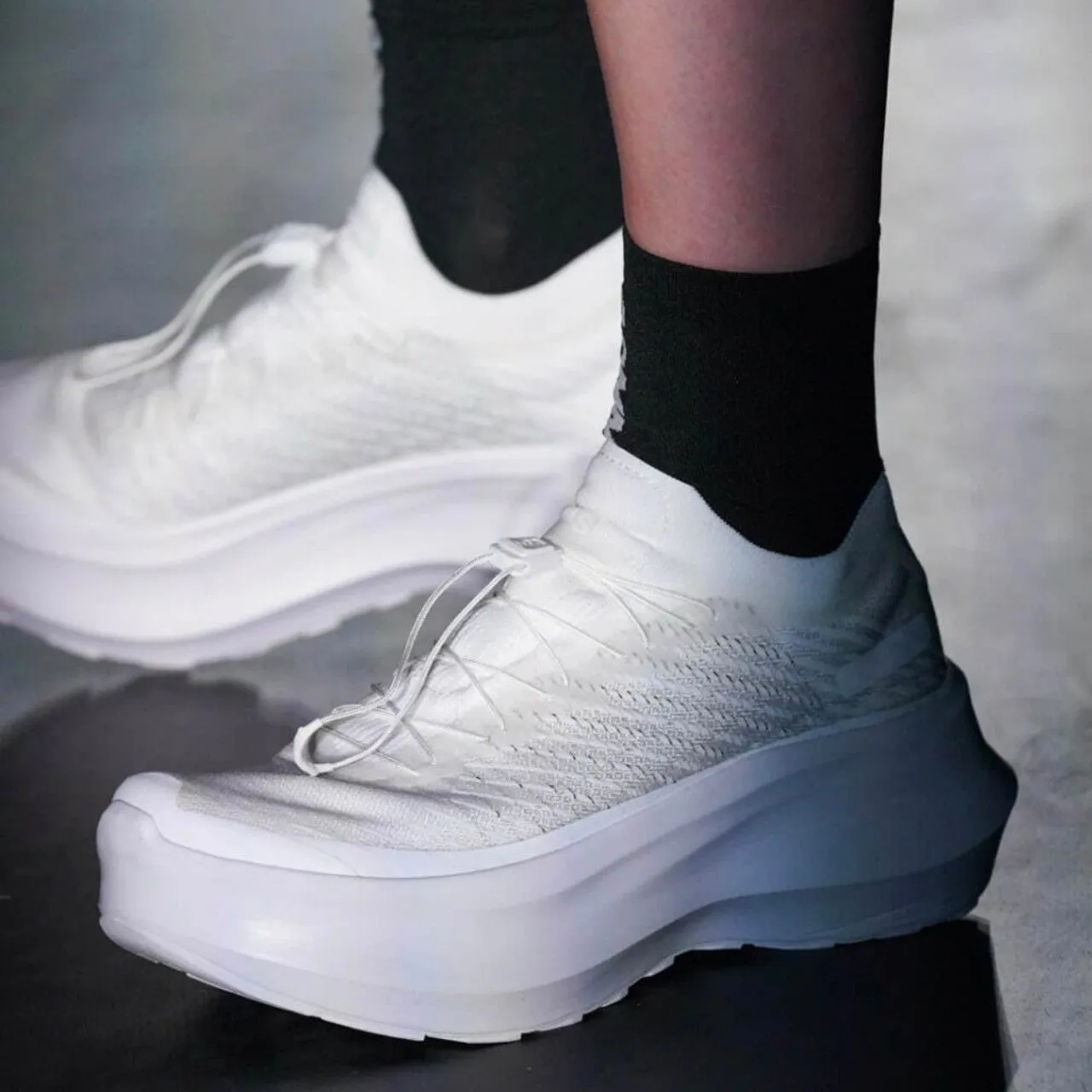 COMME des GARCONS×salomon コムデギャルソン サロモン 22AW PULSAR PLATFORM FOR CDG プラットフォームスニーカー 471953
