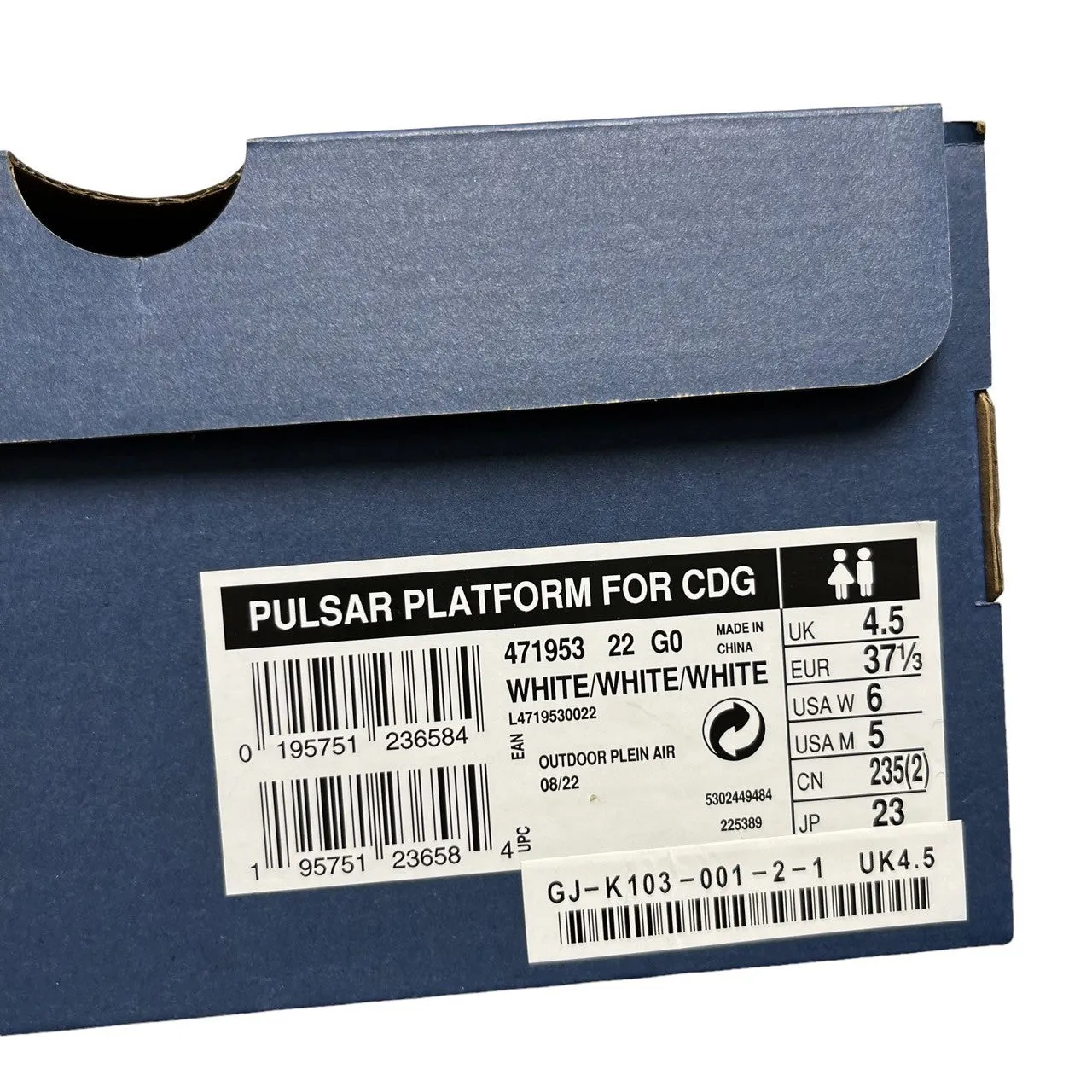 COMME des GARCONS×salomon コムデギャルソン サロモン 22AW PULSAR PLATFORM FOR CDG プラットフォームスニーカー 471953