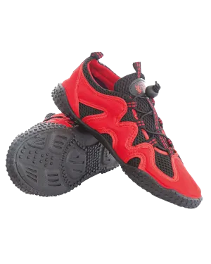Coral Soul Youth Beach Shoes in Red