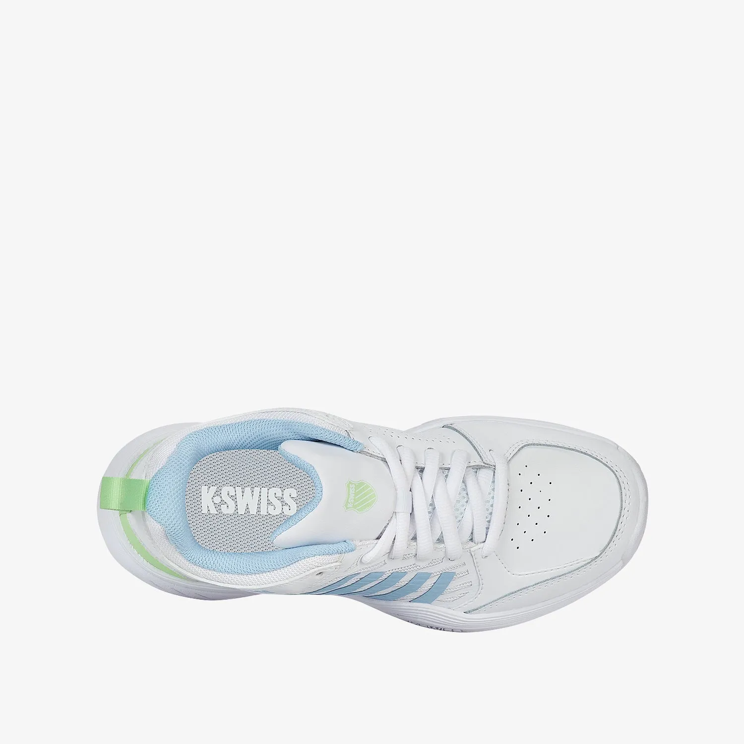 Court Express 2 Women's Shoes - White/Dutch Canal/Paradise Green