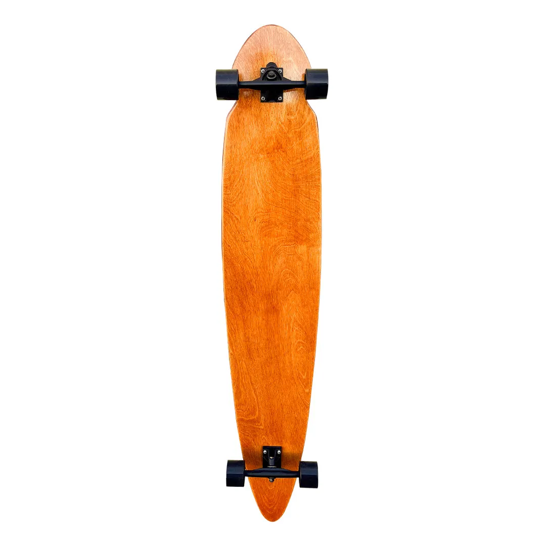 Cursive LB Sling Blade Teak Longboard 57"