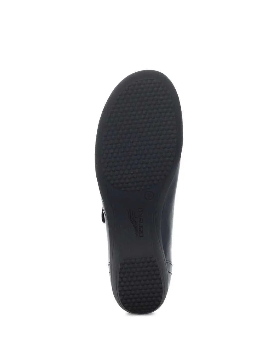 Dansko Women's Franny Shoes- Navy Leather