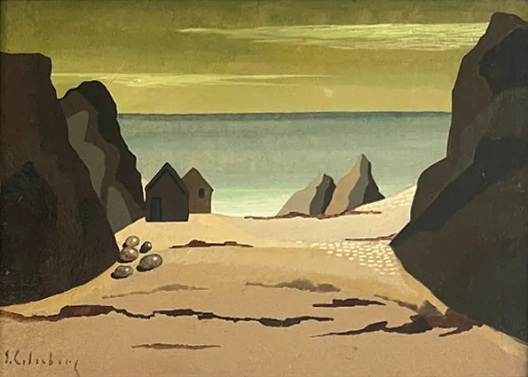 Deserted Surreal beach