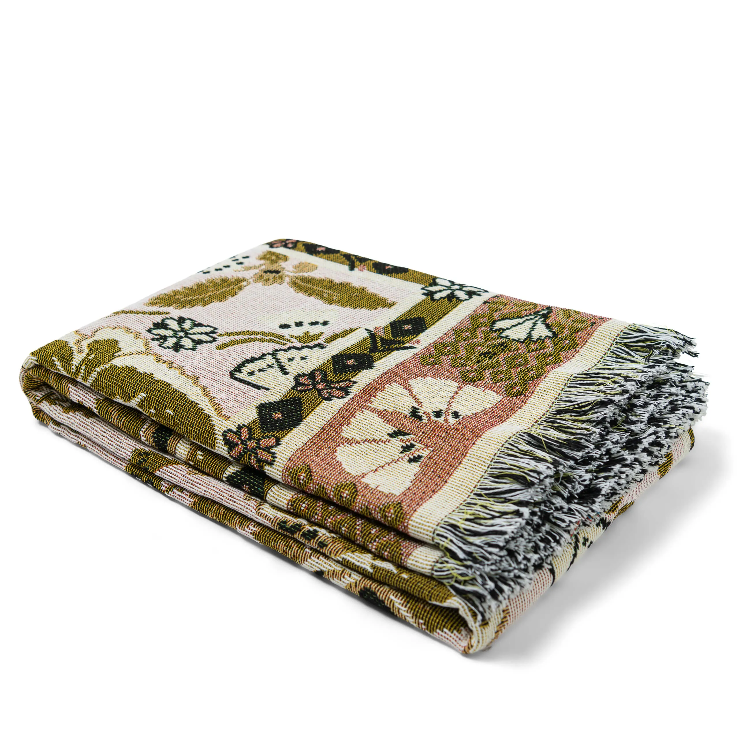 'Eleanor Rigby' Woven Picnic Rug / Throw