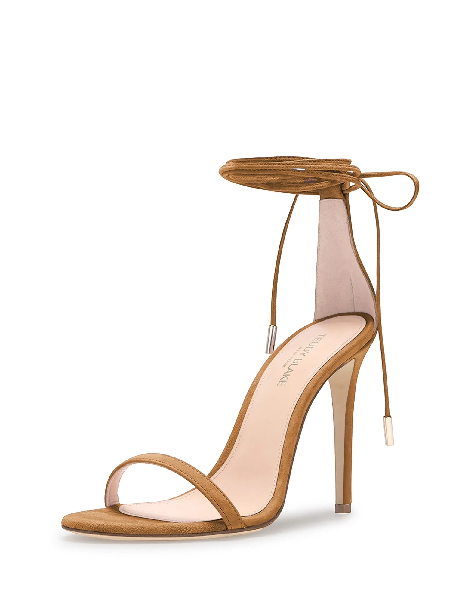 Emma Suede Sandals - Camel