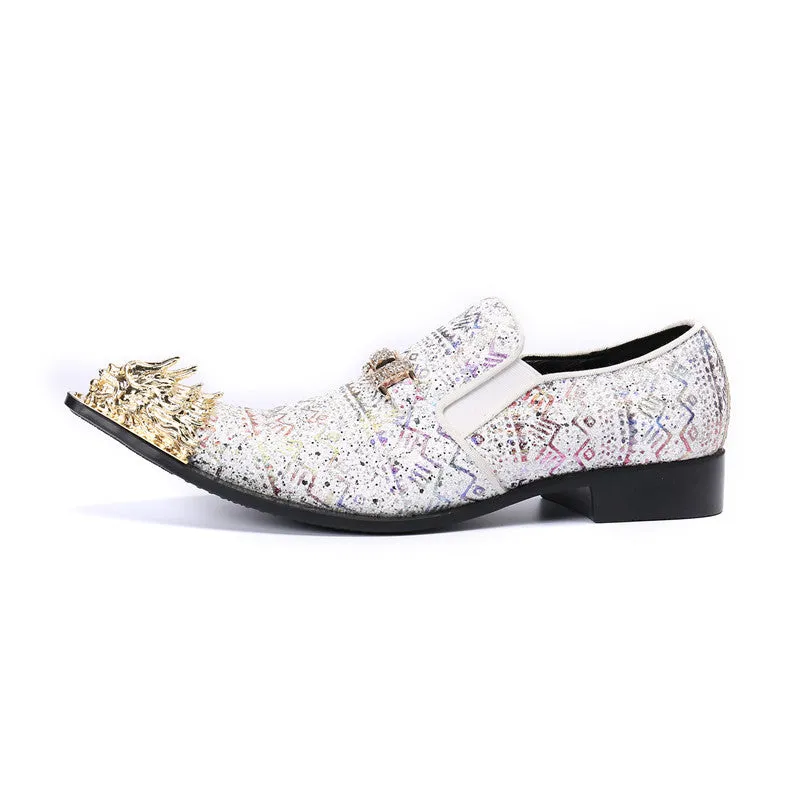 Europe Station Men's Shoes 2023 Spring and Autumn New Trendy Brand Full Diamond Casual Shoes Men's Inner Heightened Board Shoes Platform Booties