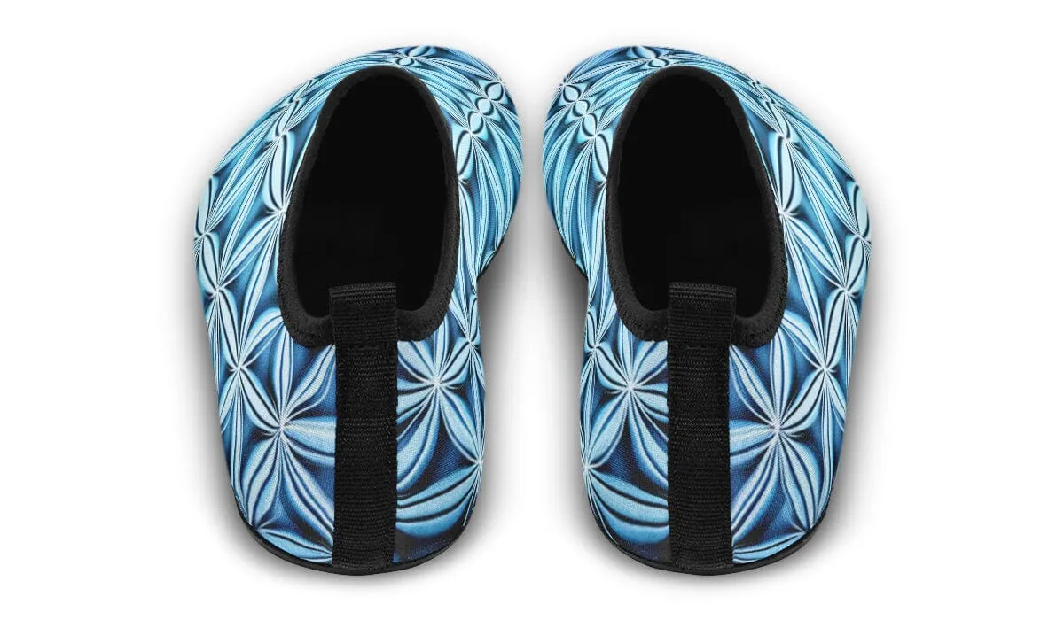 Flower Life Igloo Blue Barefoot Shoes