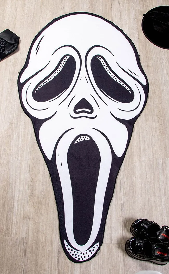 Ghostface Scream | Shaped Beach Towel