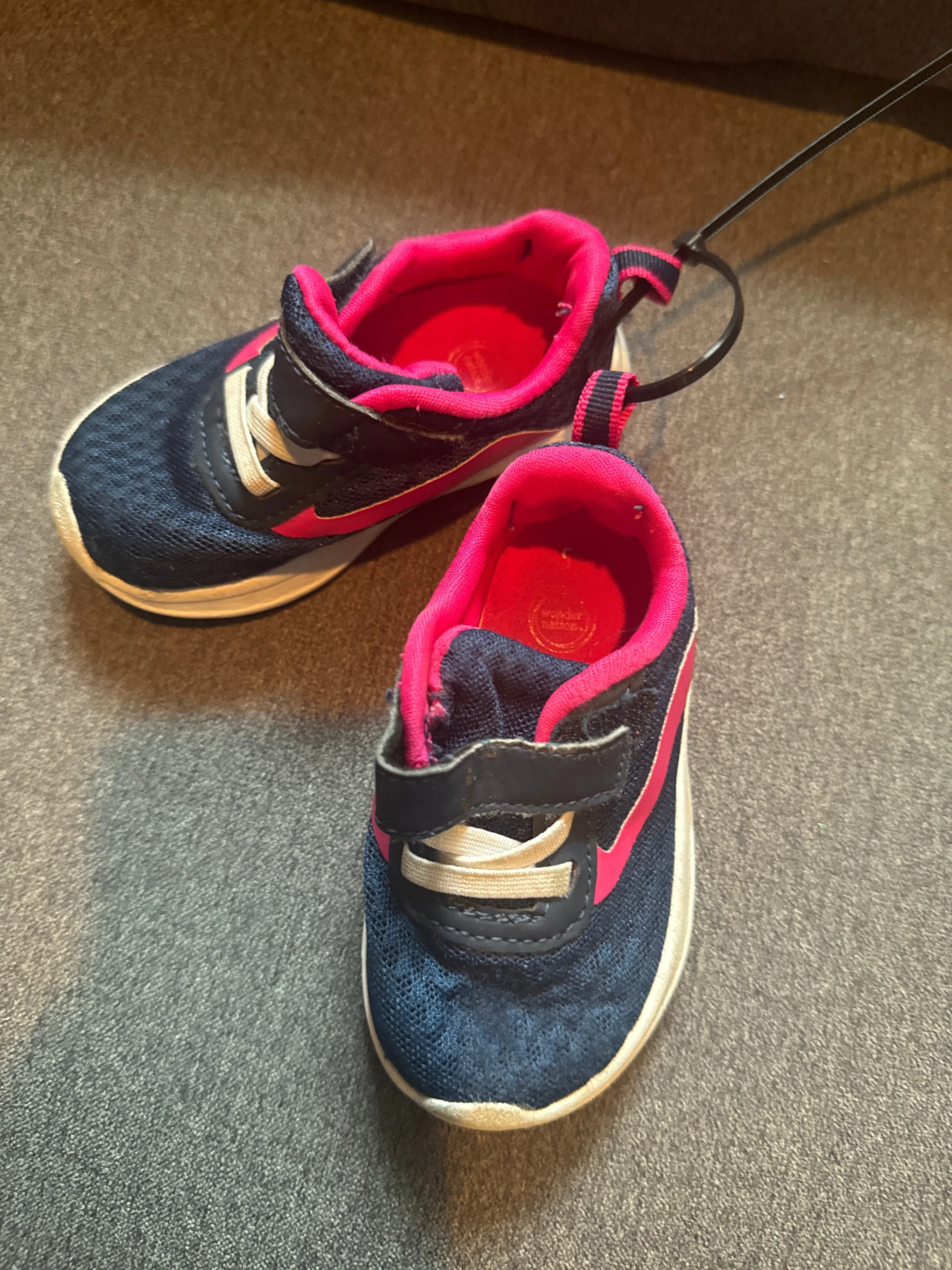Girls athletic sneakers  - size Shoes:           5 & 5.5 (Little Kid)