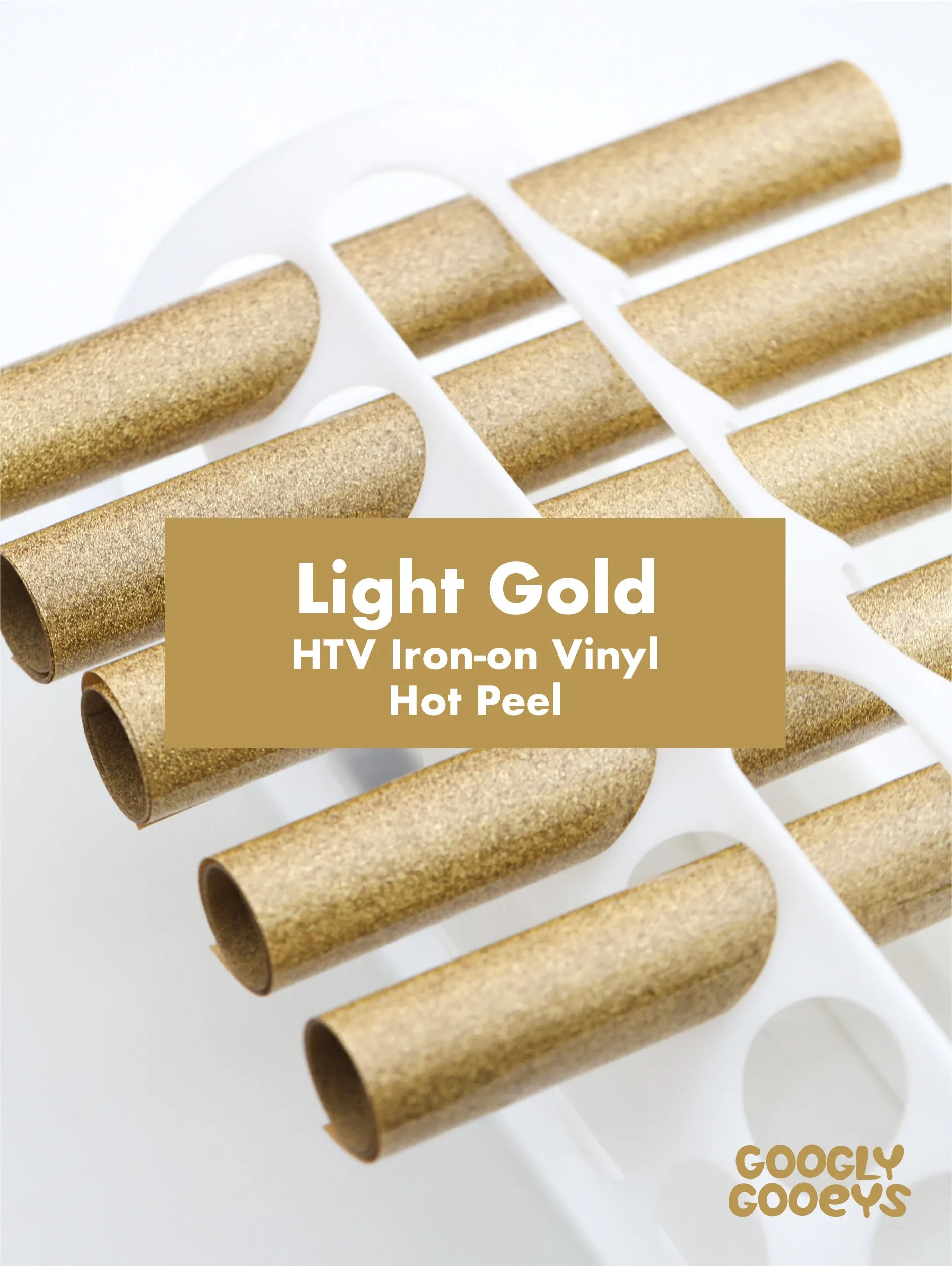 Glitter HTV Heat Transfer Iron-on Vinyl (Hot Peel) 10x12in Sheet