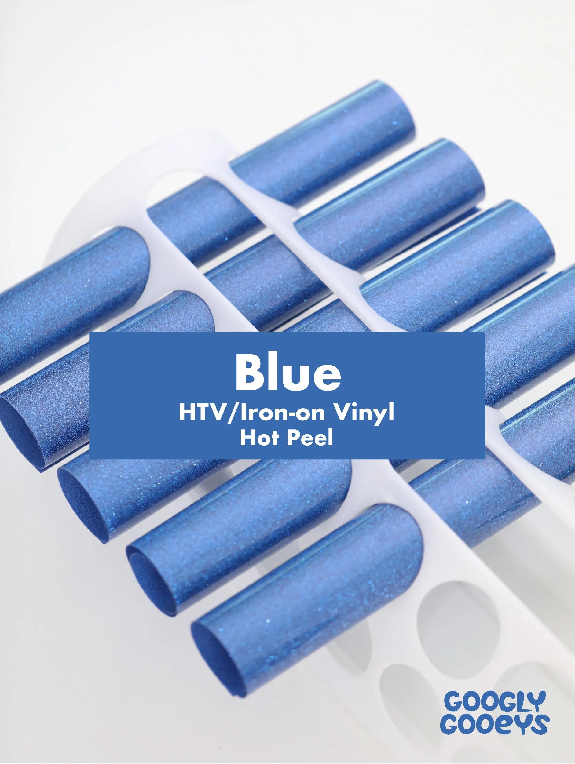 Glitter HTV Heat Transfer Iron-on Vinyl (Hot Peel) 10x12in Sheet
