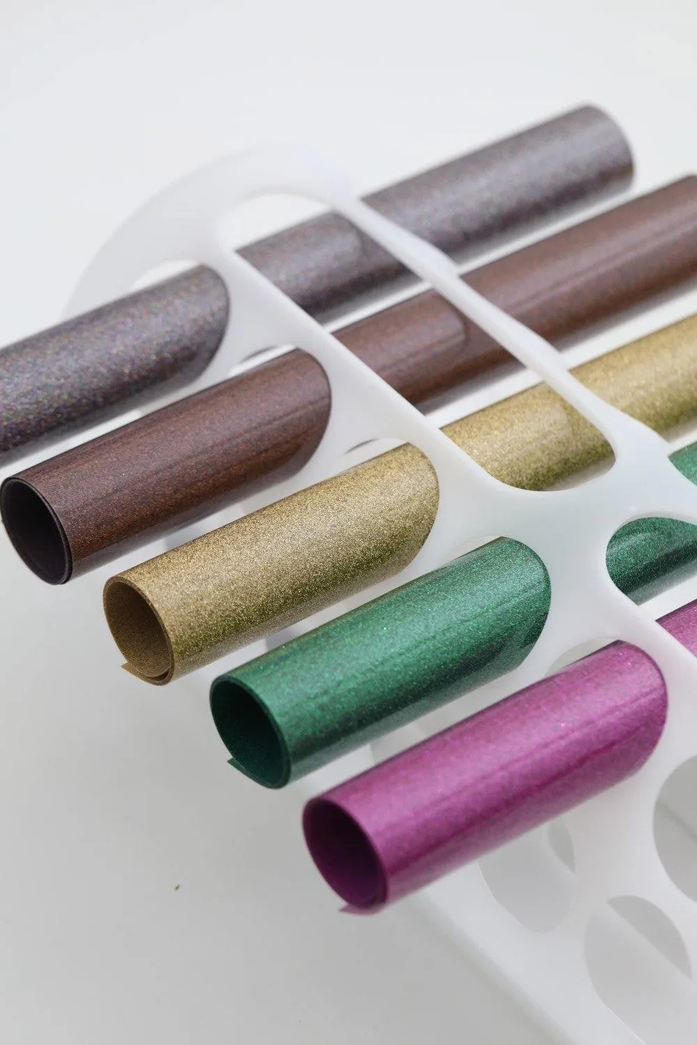 Glitter HTV Heat Transfer Iron-on Vinyl (Hot Peel) 10x12in Sheet