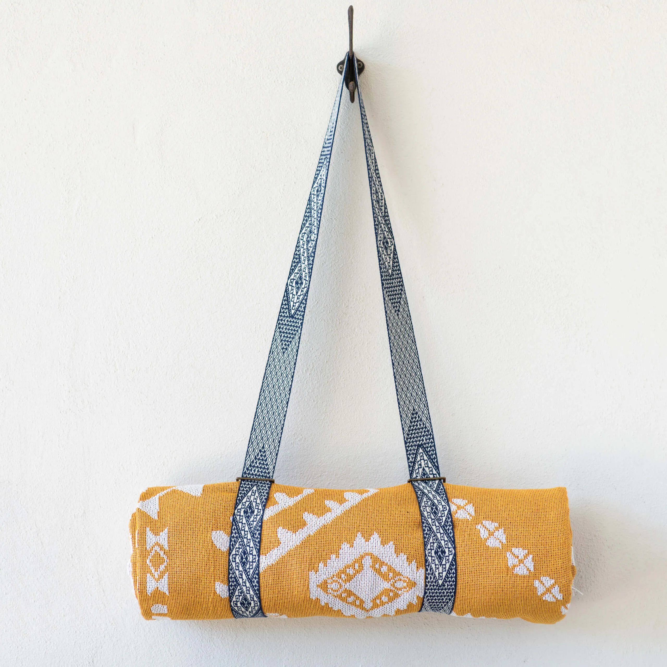 'Good Day Sunshine' Woven Picnic Rug / Throw
