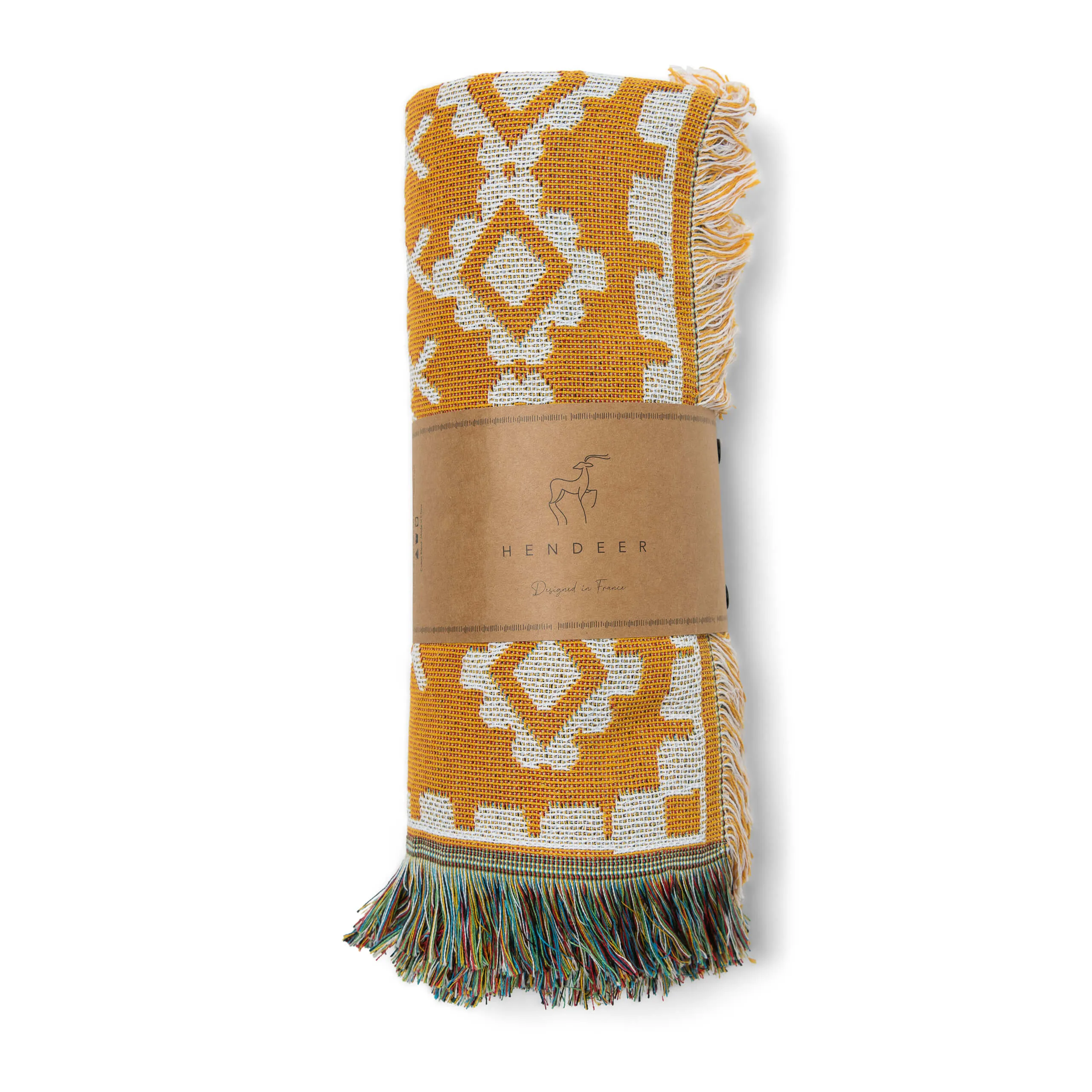 'Good Day Sunshine' Woven Picnic Rug / Throw
