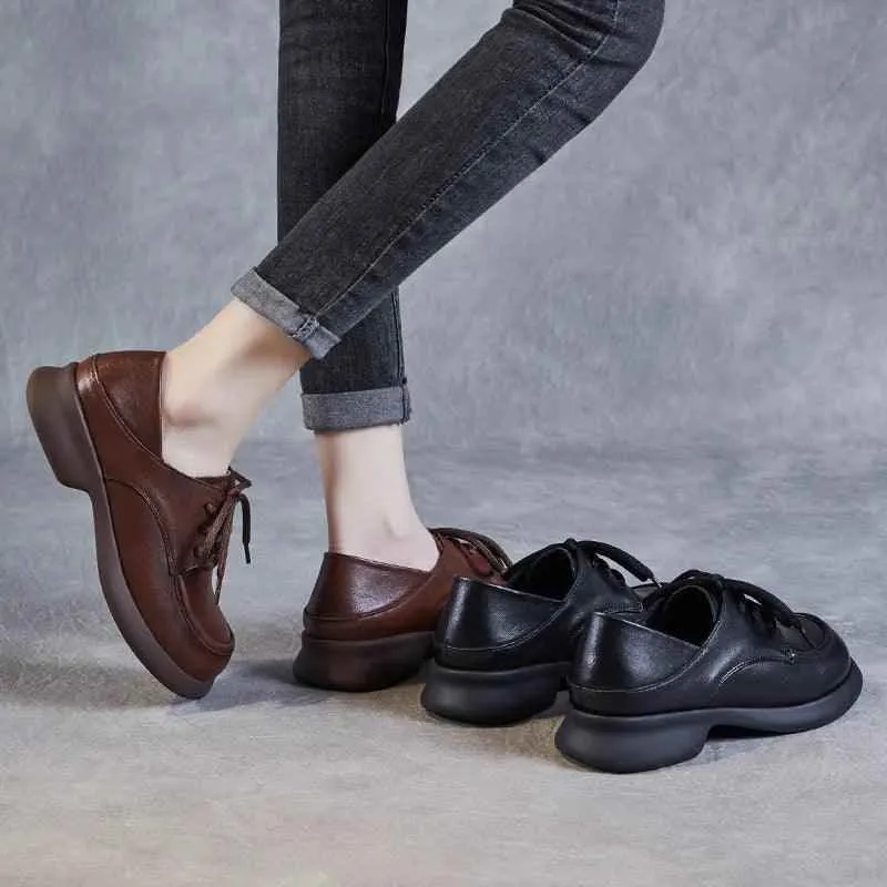 Handmade Leather Pumps: AZ258 Women's Dress Shoes with Casual Heel