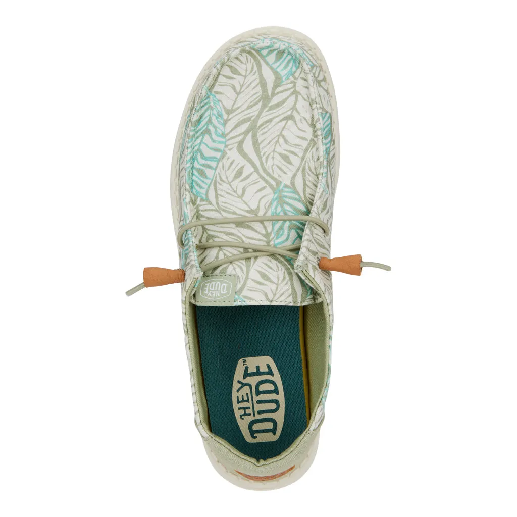 'Hey Dude' Women's Wendy Tropical - Sage