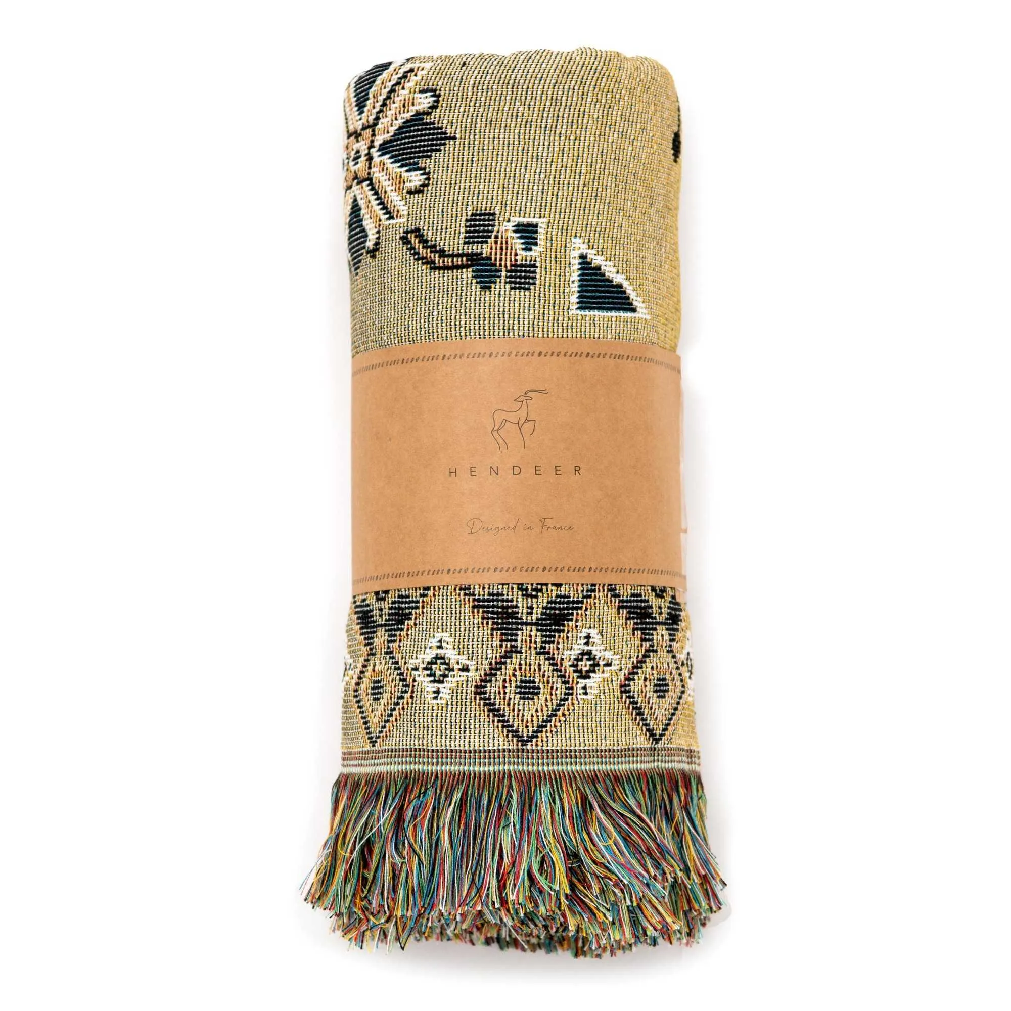 'Hey Jude' Woven Picnic Rug / Throw