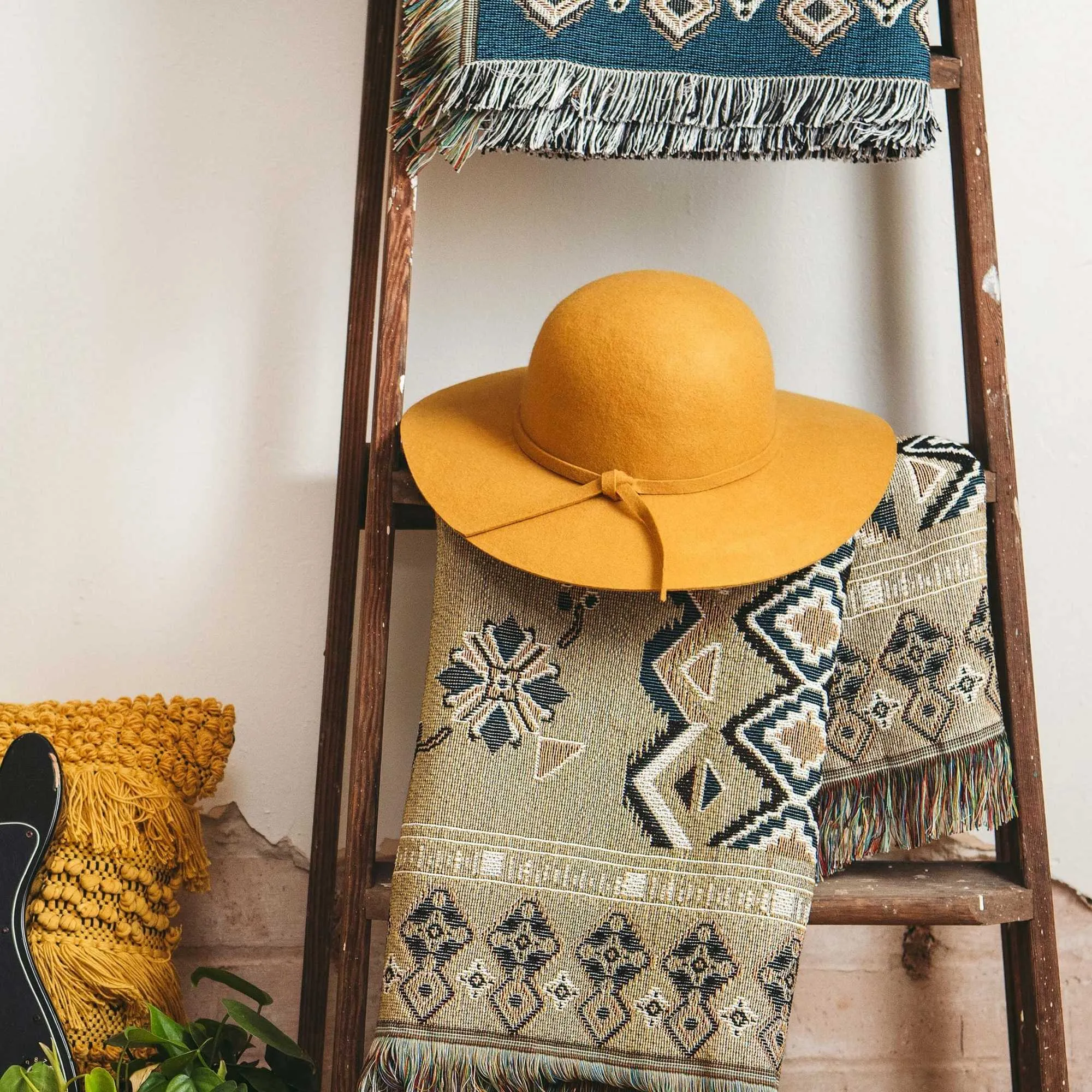 'Hey Jude' Woven Picnic Rug / Throw