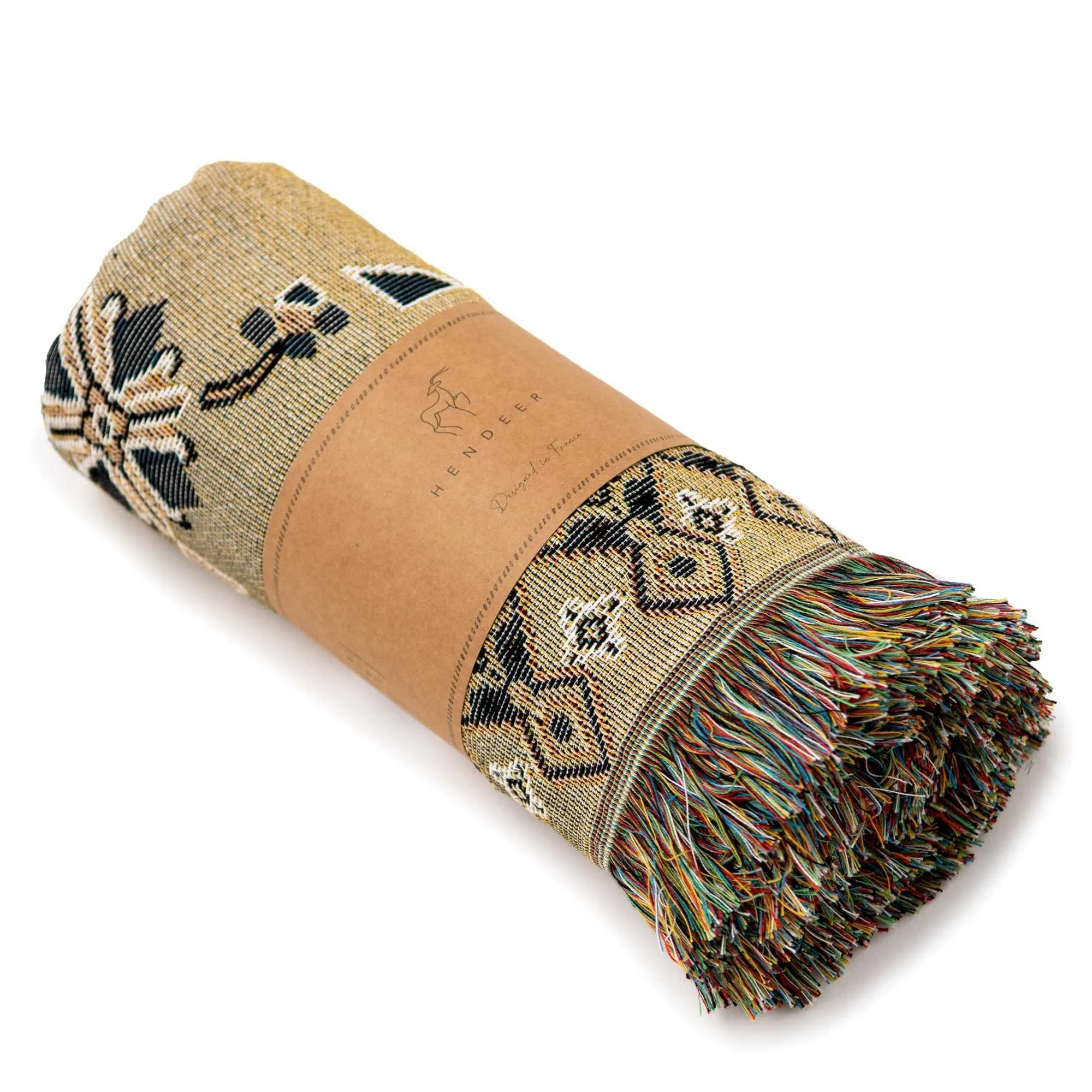 'Hey Jude' Woven Picnic Rug / Throw