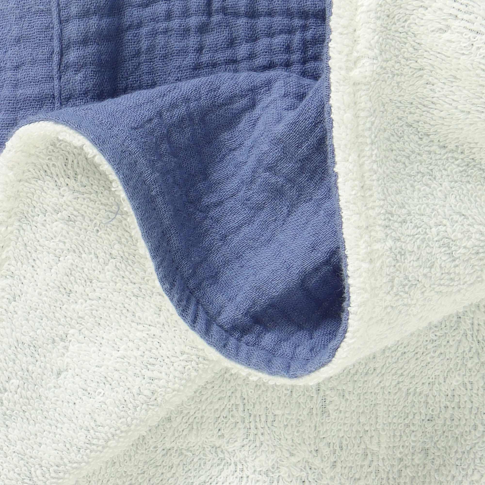 Hooded Beach Towel - Sea Blue (2 - 6 Years)