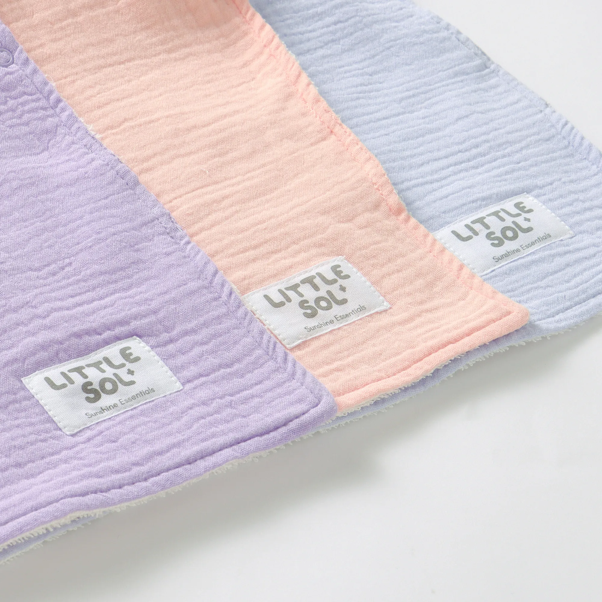 Hooded Beach Towel - Soft Pink (0 - 2 Years)