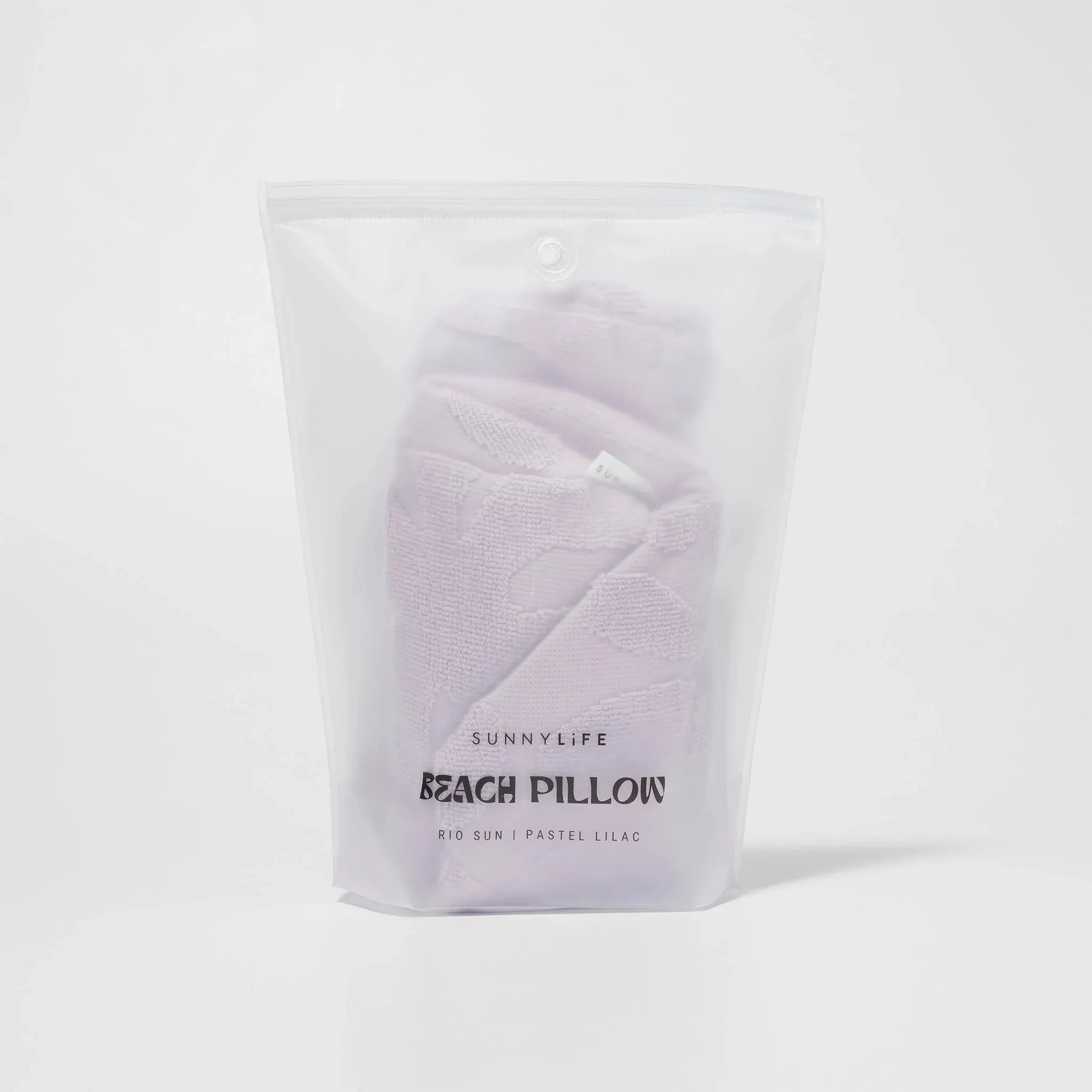 Inflatable Beach Pillow | Rio Sun Pastel Lilac