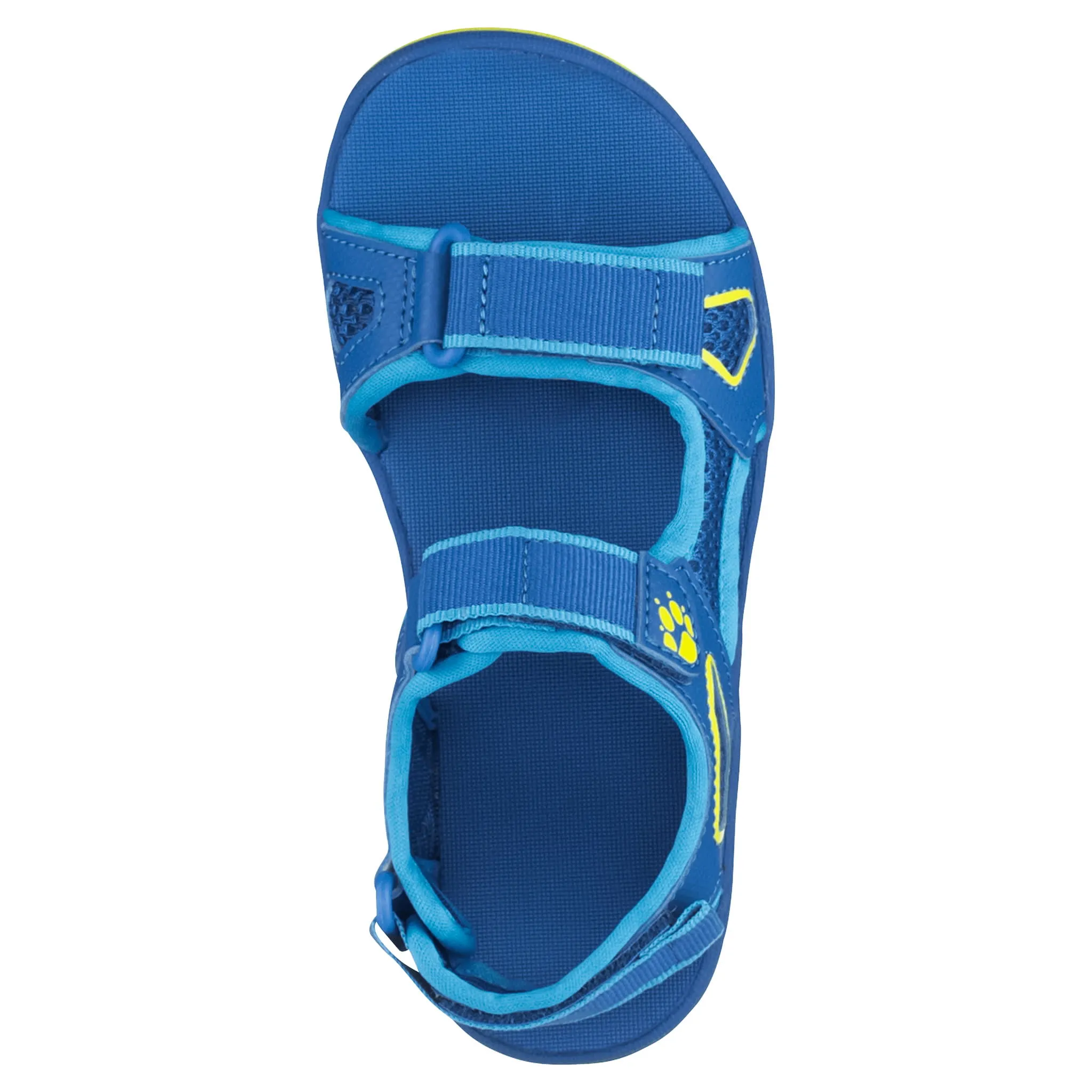 Jack Wolfskin Kids&#x27; Taraco Beach Sandal Blue/Lime | Buy Jack Wolfskin Kids&#x27; Taraco Beach Sandal Blue/Lime here | Outnorth