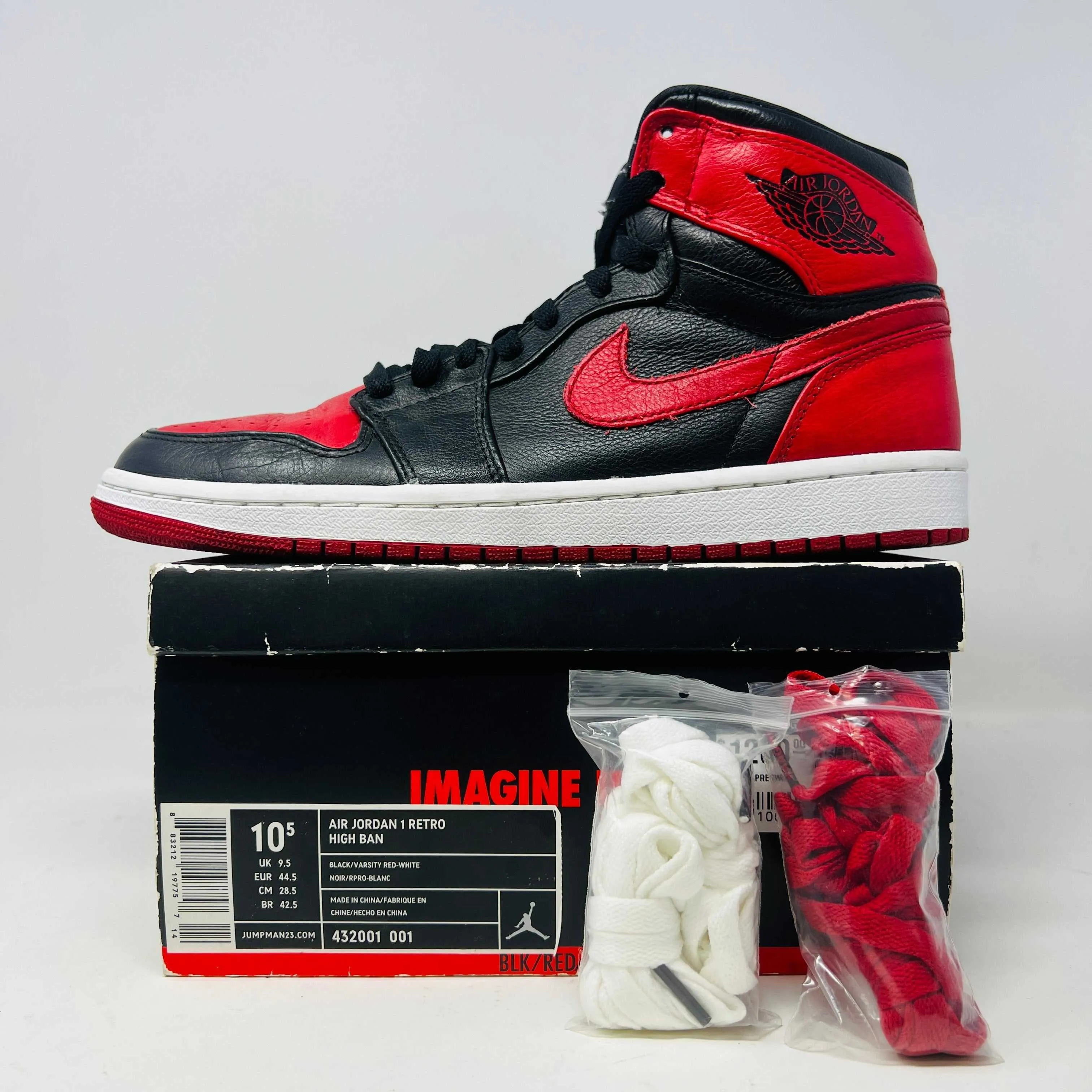 Jordan 1 Retro Banned (B-Grade) (2011)