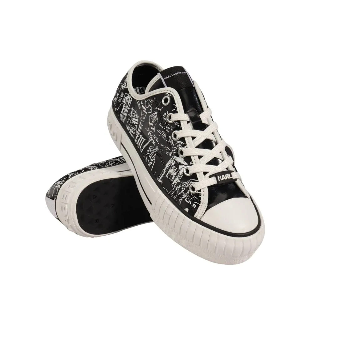 KARL LAGERFELD - Graphic Low Sneakers