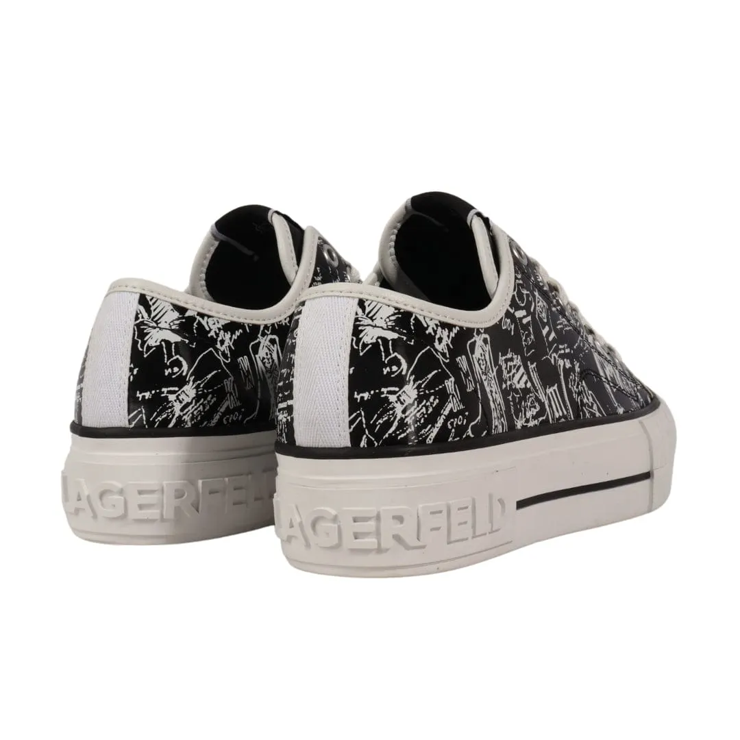 KARL LAGERFELD - Graphic Low Sneakers