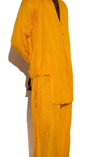 KAYADUA Mofla Set with loose and easy-fit shirt and drawstring waist pants