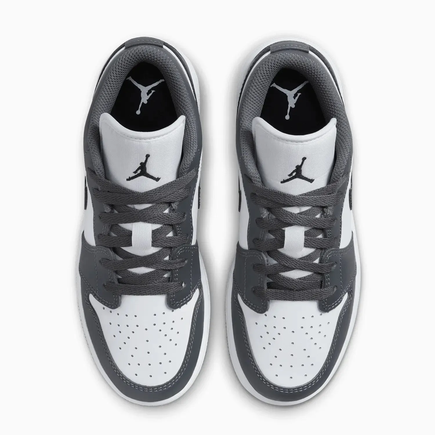 Kid's Air Jordan 1 Low "Iron Grey" Grade School