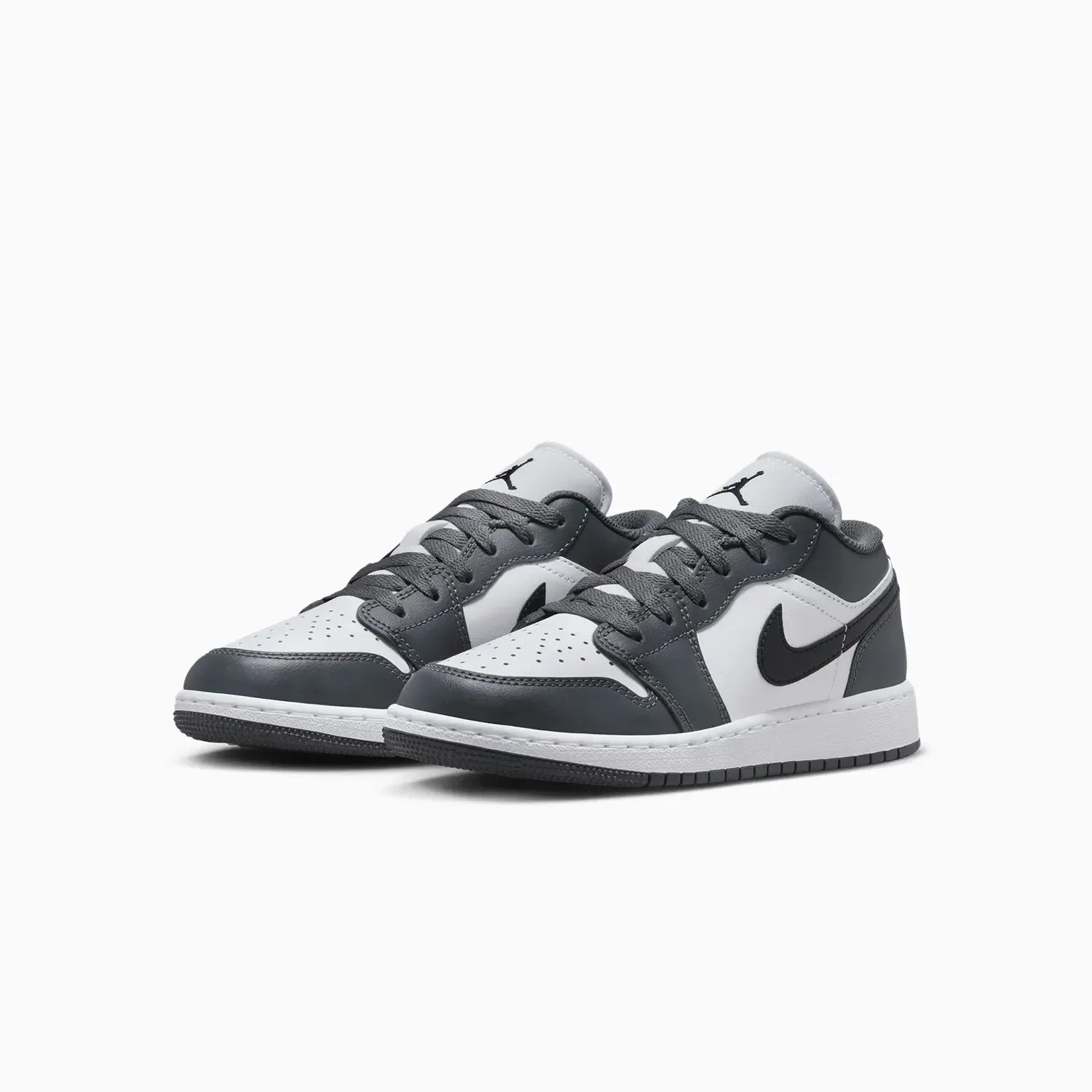 Kid's Air Jordan 1 Low "Iron Grey" Grade School