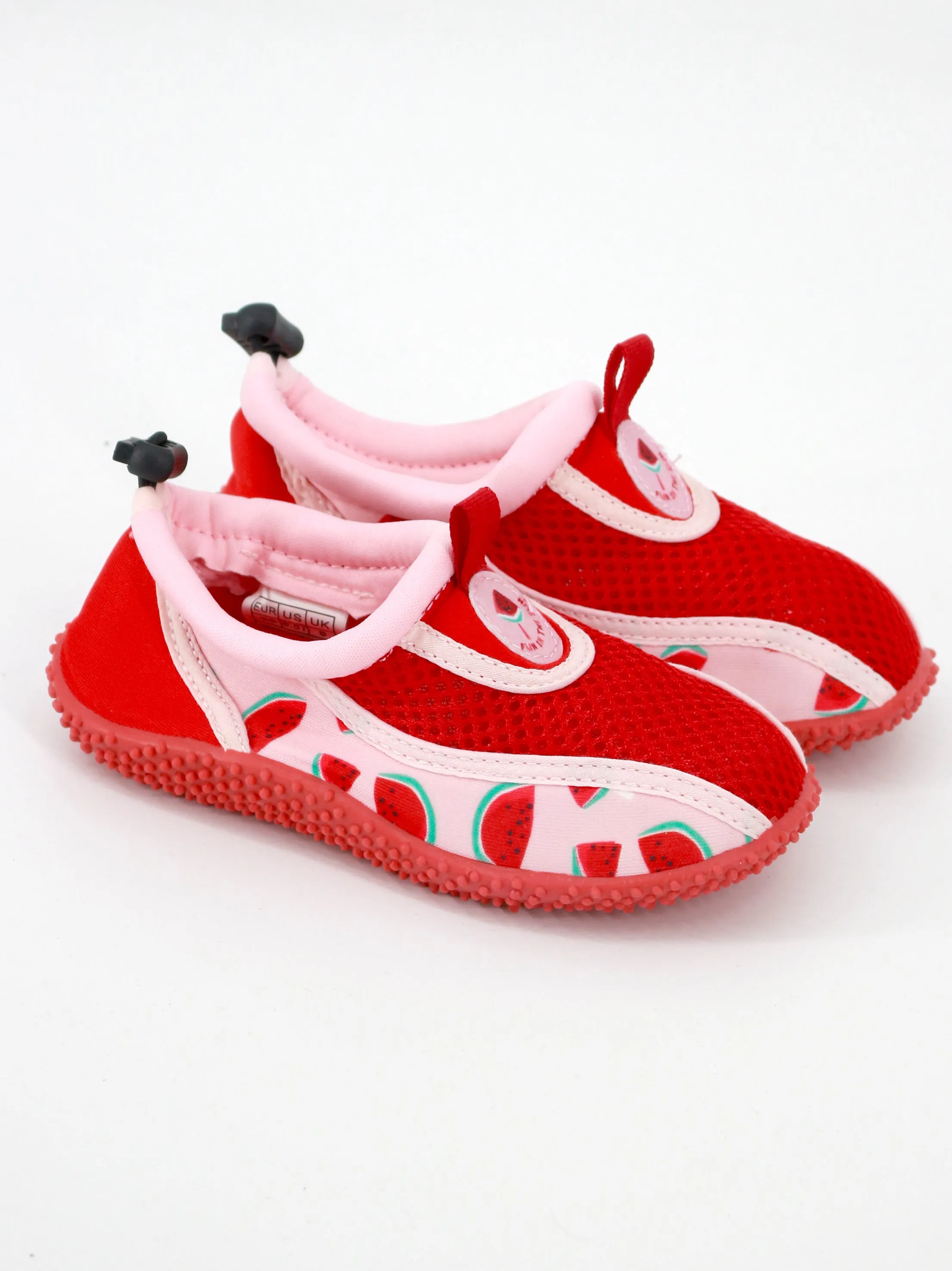 Kids Girl Watermelon Printed Beach Shoes,Light Pink