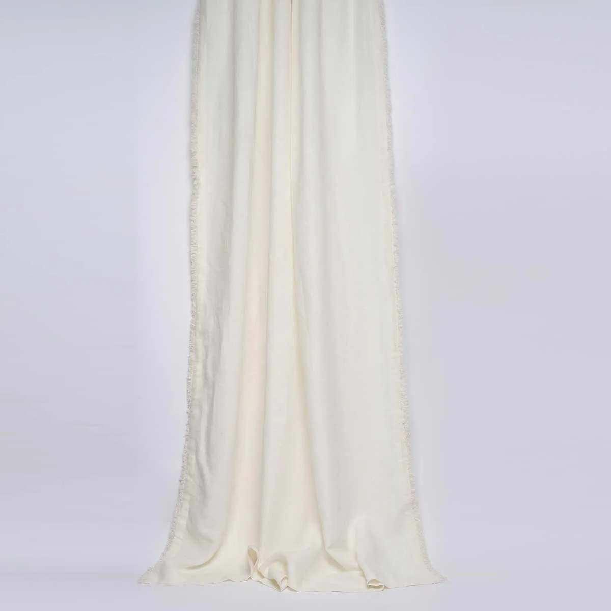 Luca® Boho Linen Curtain - Off White