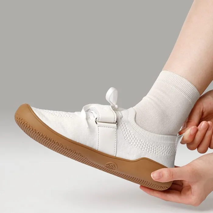 LUXIAOJUN Nature Trainers 2.0 - White & Mocha
