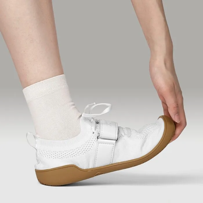 LUXIAOJUN Nature Trainers 2.0 - White & Mocha