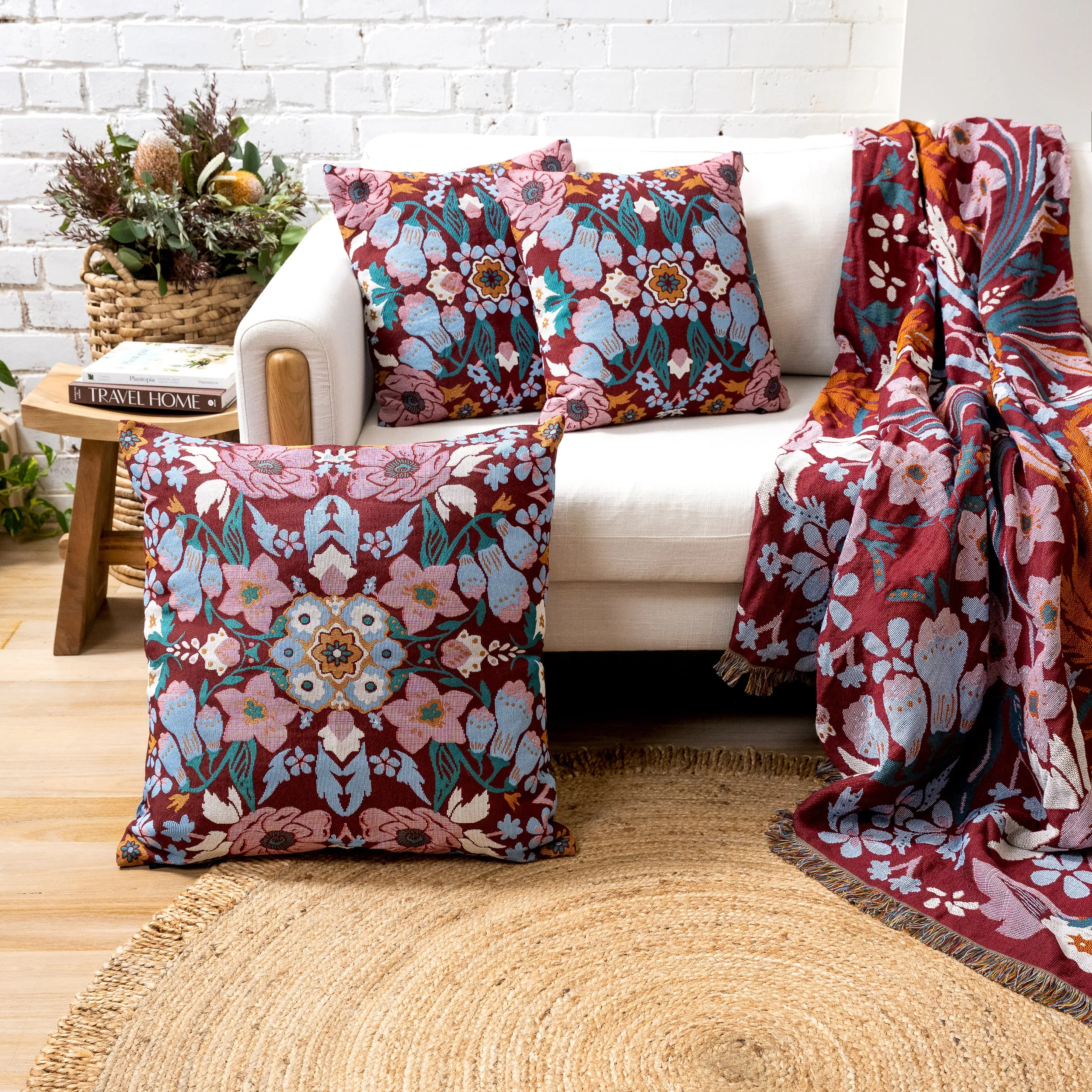 'Magical Mystery' Woven Picnic Rug / Throw