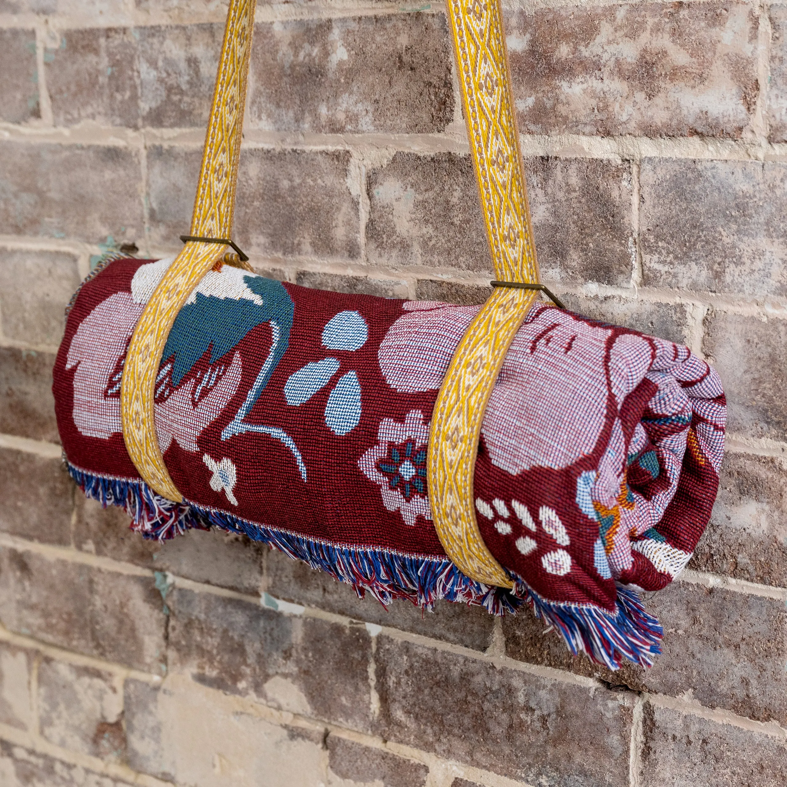 'Magical Mystery' Woven Picnic Rug / Throw